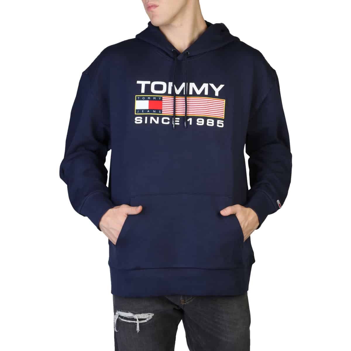Pánská mikina Tommy Hilfiger DM0DM15009 Barva: Modrá, Velikost: S
