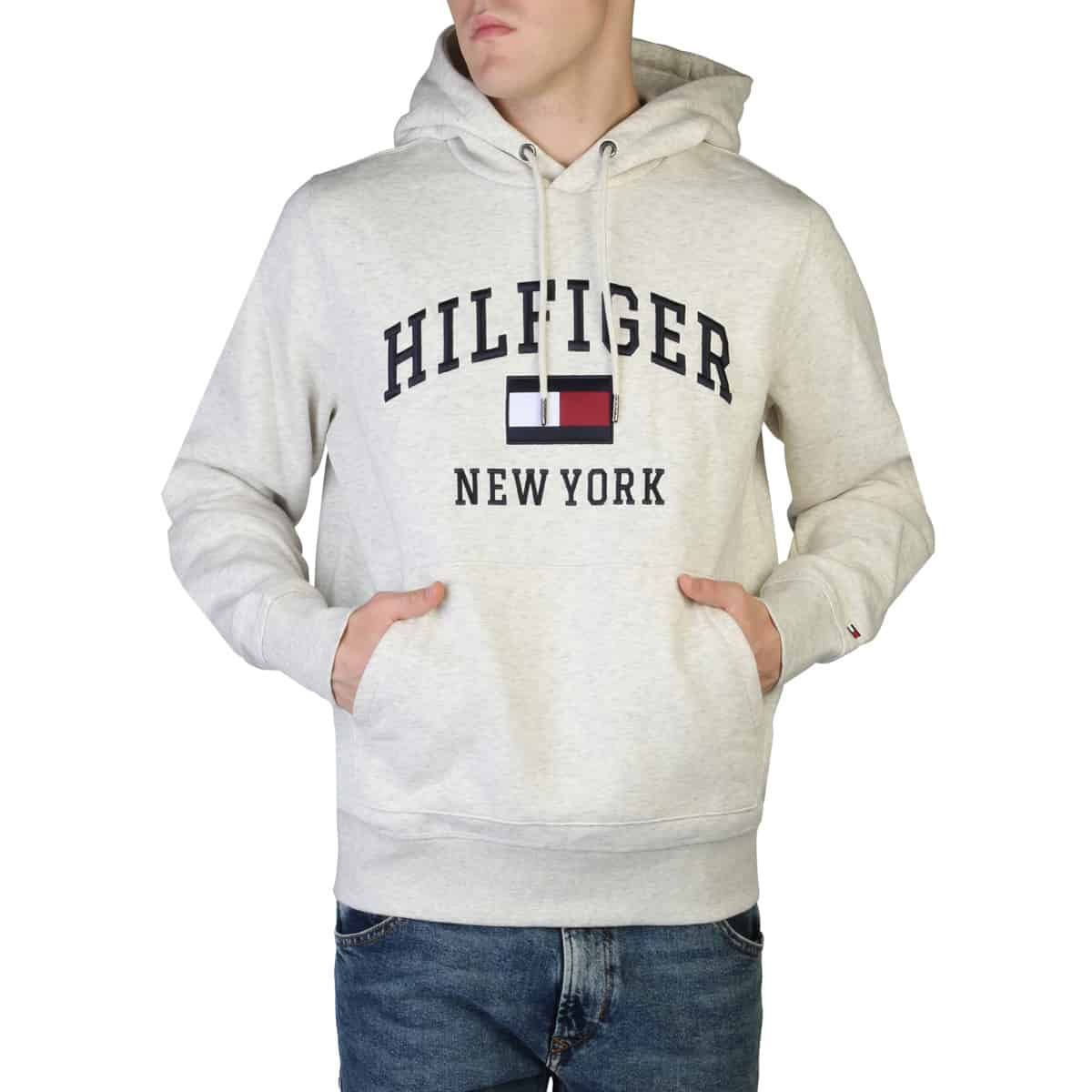 Pánská mikina Tommy Hilfiger MW0MW28173 Barva: Šedá, Velikost: S