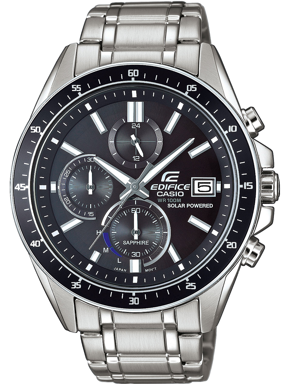 Pánské hodinky Casio EFS-S510D-1AVUEF Edifice Solar 46mm 10ATM