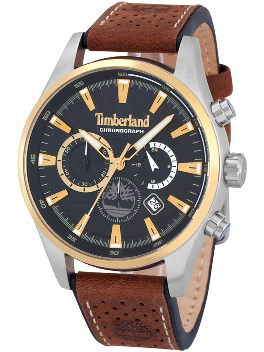 Pánské hodinky Timberland TDWGC2102402 Aldridge Chronograph 46mm 5ATM