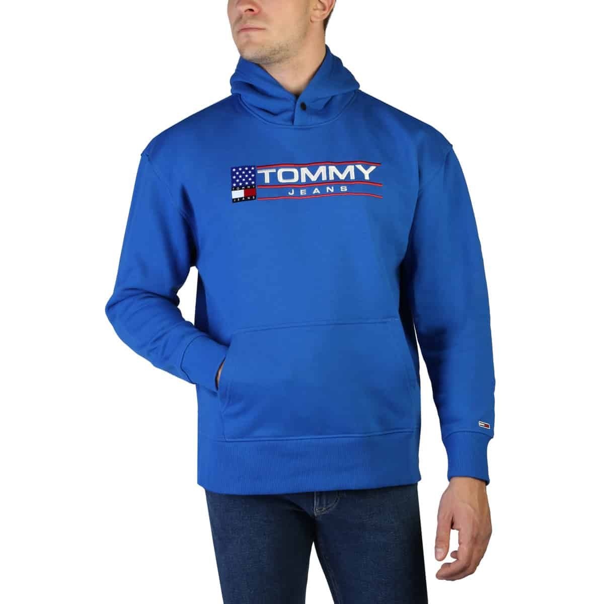 Pánská mikina Tommy Hilfiger DM0DM15685 Barva: Modrá, Velikost: M