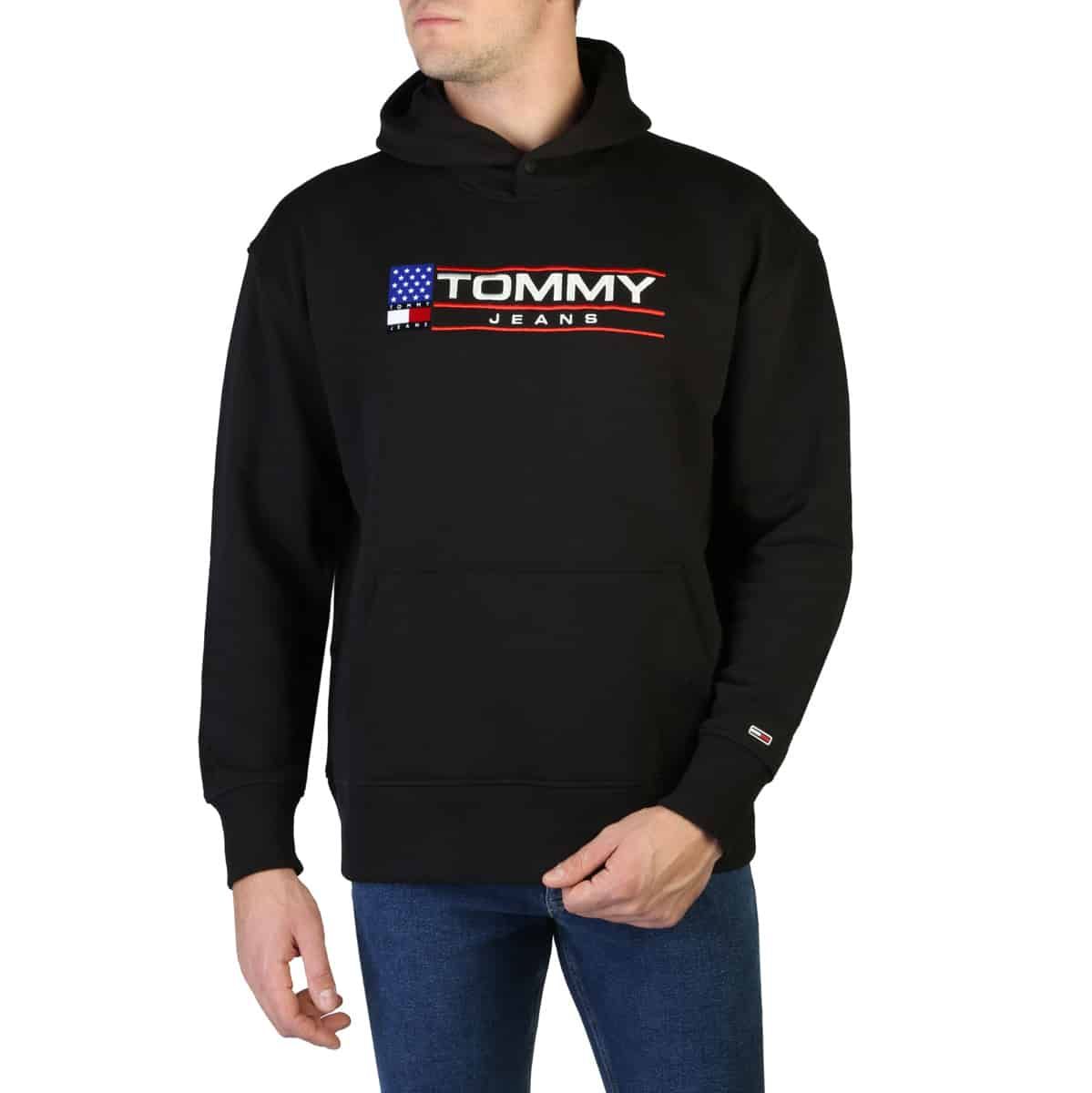 Pánská mikina Tommy Hilfiger DM0DM15685 Barva: černá, Velikost: L