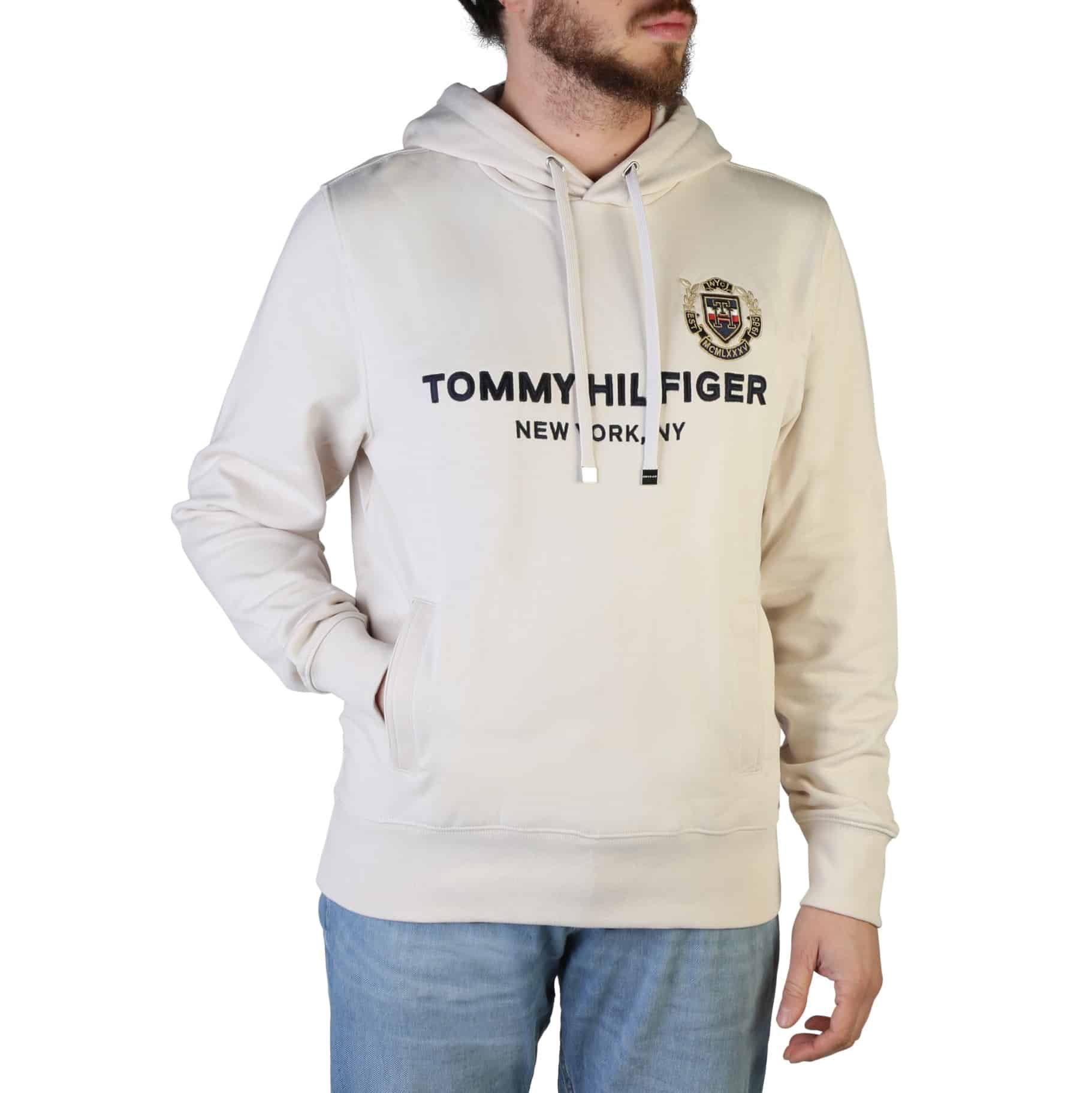 Pánská mikina Tommy Hilfiger MW0MW29721 Barva: hnědá, Velikost: S