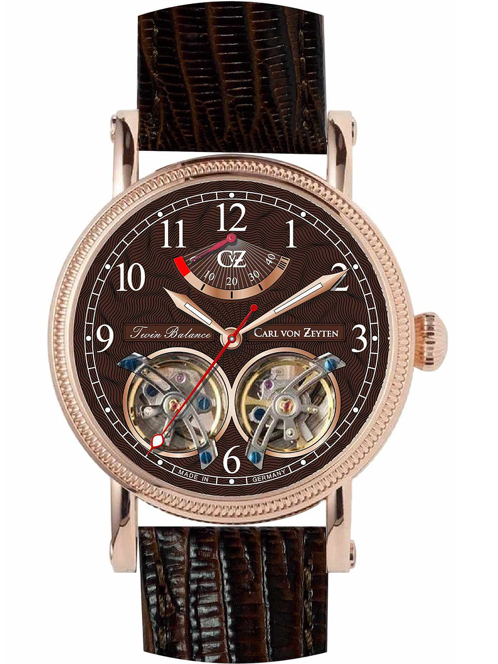 Pánské hodinky Carl von Zeyten CVZ033RBR Bernau