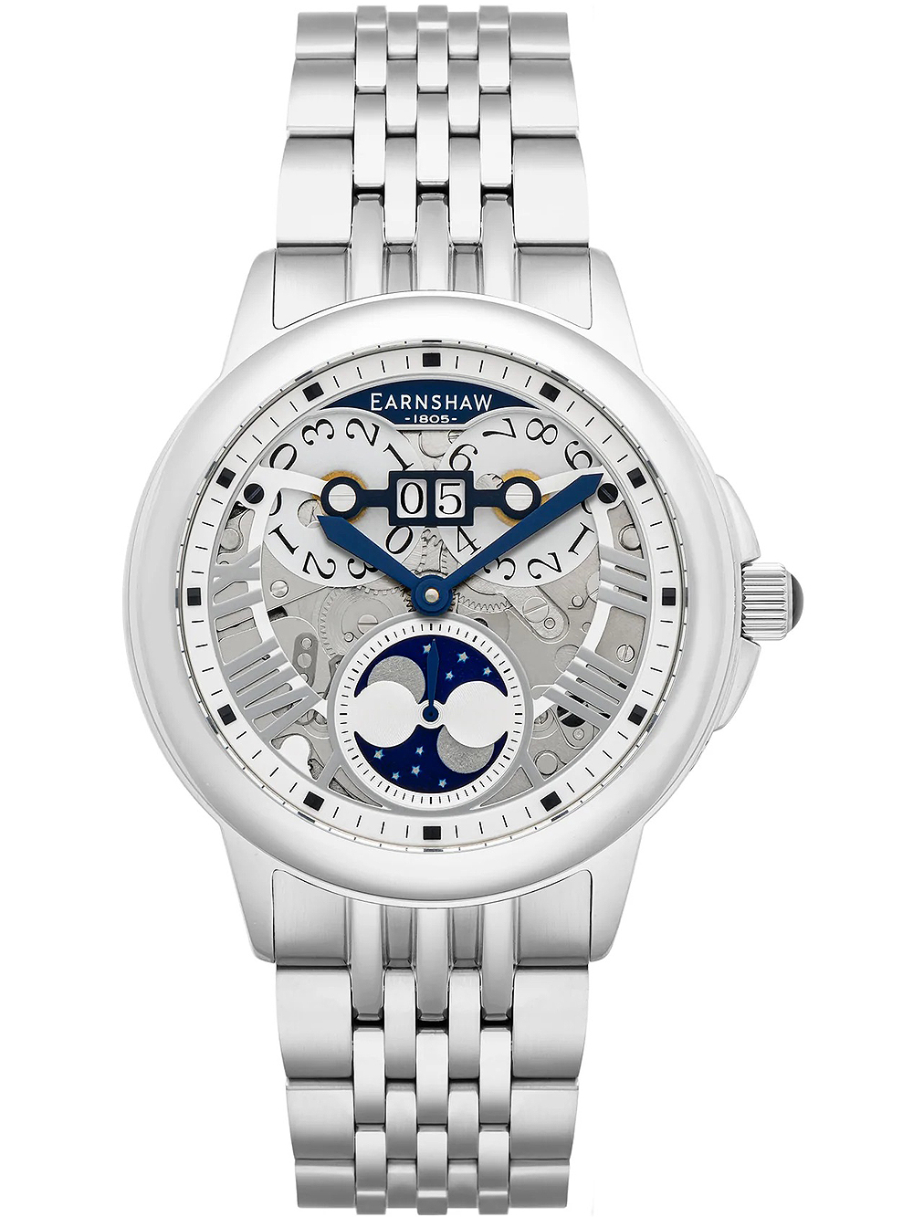 Pánské hodinky Thomas Earnshaw ES-8245-11 Alfred Waterhouse Grand Date Moon Phase