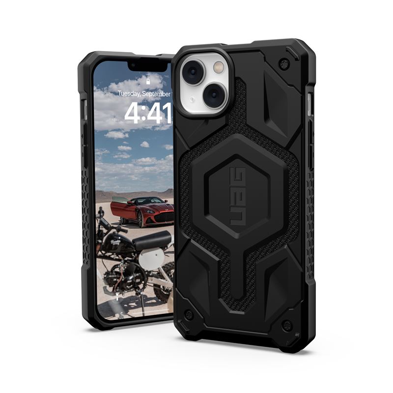 UAG Monarch Pro Kevlar MagSafe, kevlar black - iPhone 14 Plus