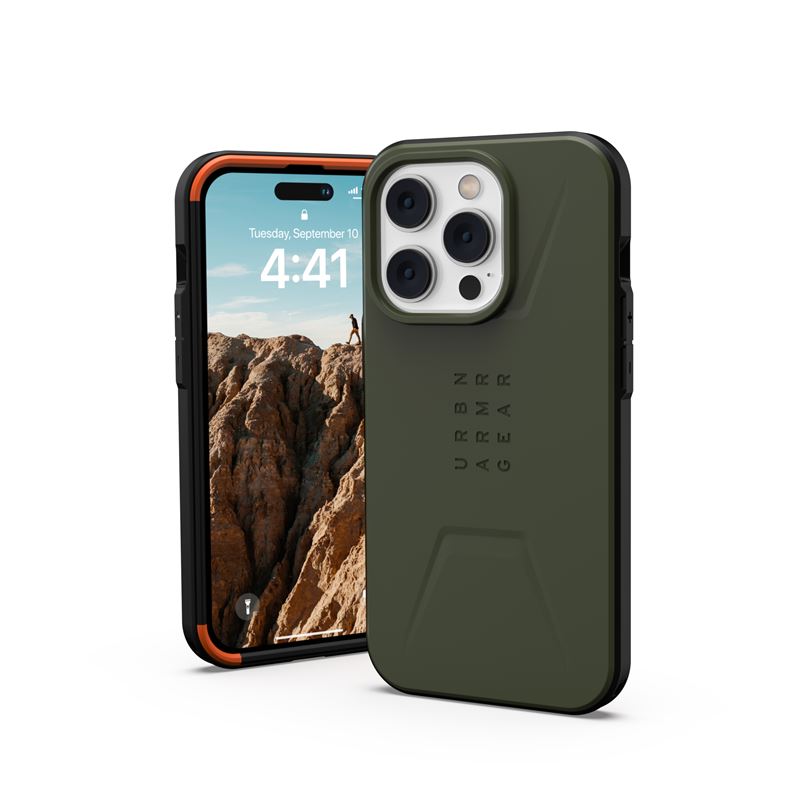 UAG Civilian MagSafe, olive - iPhone 14 Pro