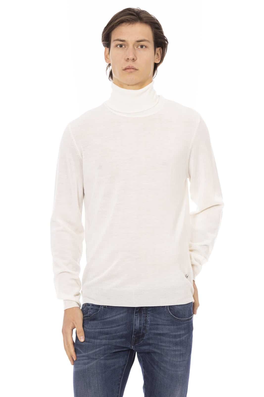 Pánská mikina Baldinini Trend DV2510_TORINO Barva: bílá, Velikost: XL