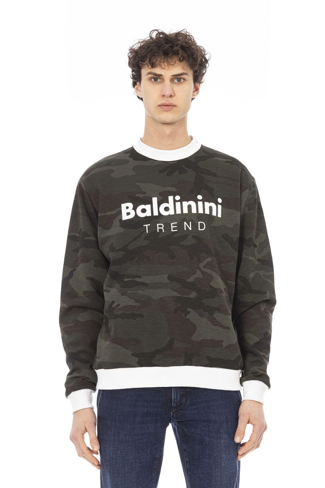 Pánská mikina Baldinini Trend 6510141_COMO Barva: Šedá, Velikost: 4XL