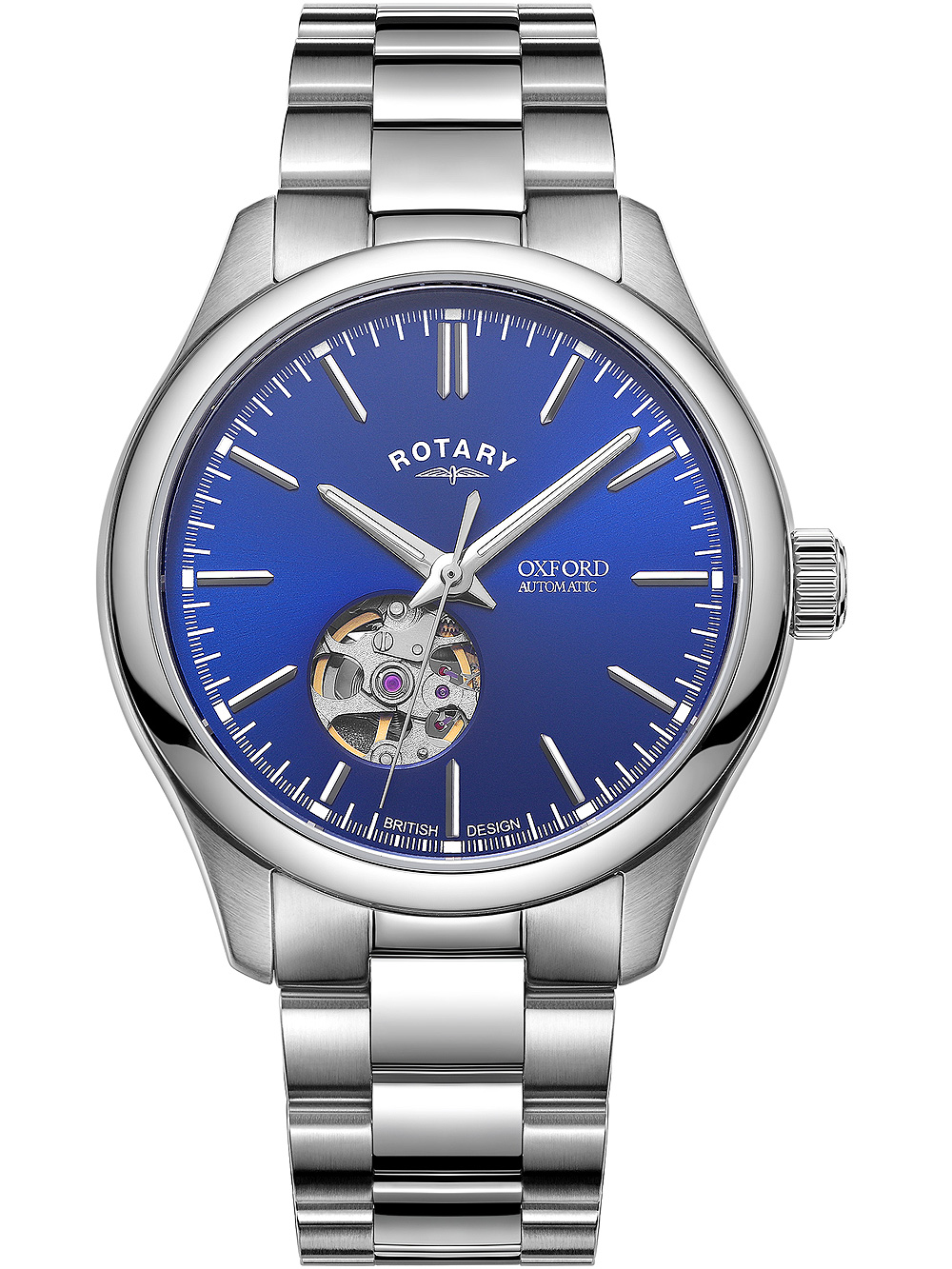 Pánské hodinky Rotary GB05095/05 Oxford Automatic Mens Watch 40mm 5ATM