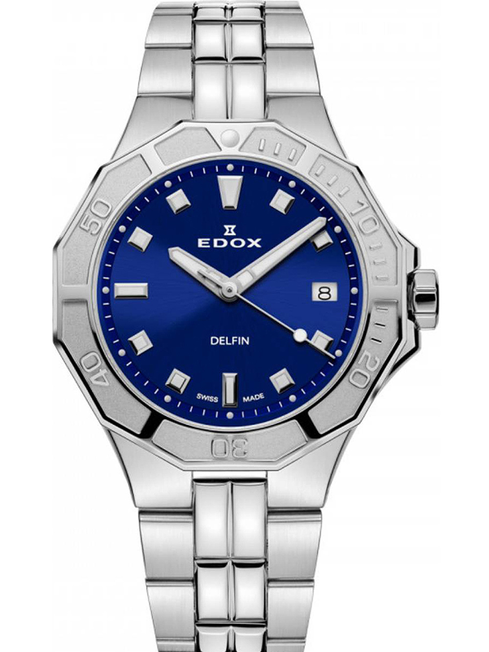 Dámské hodinky Edox 53020-3M-BUN Delfin