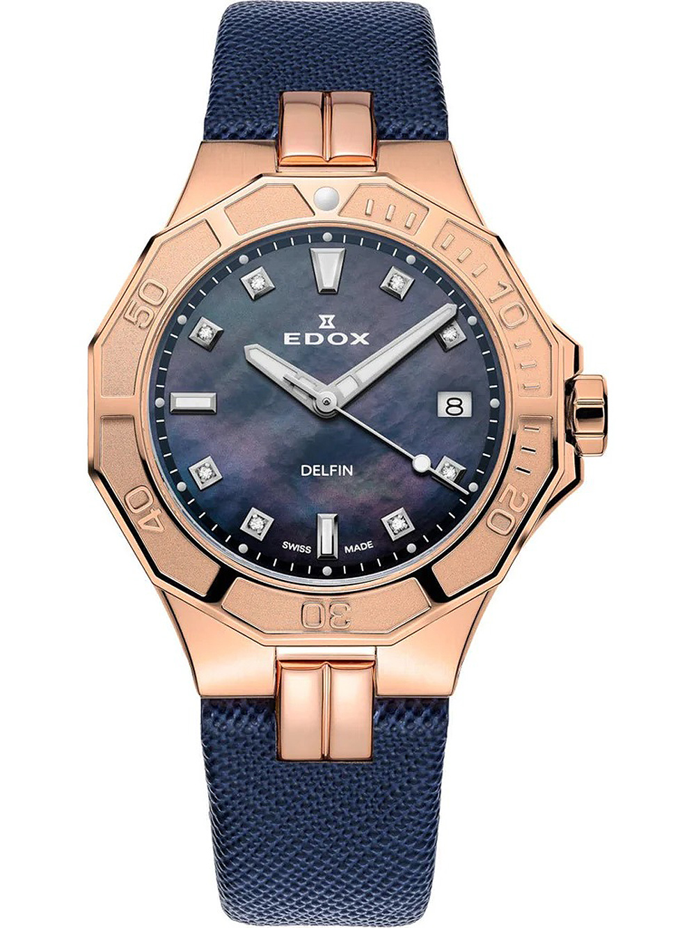 Dámské hodinky Edox 53020-37RC-NANR Delfin Diver