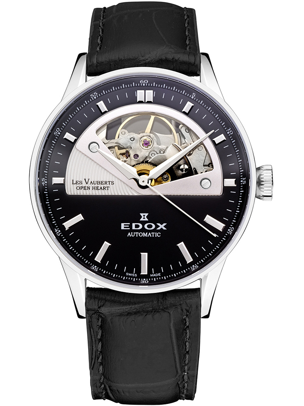 Hodinky Edox 85019-3N-NIN Les Vauberts