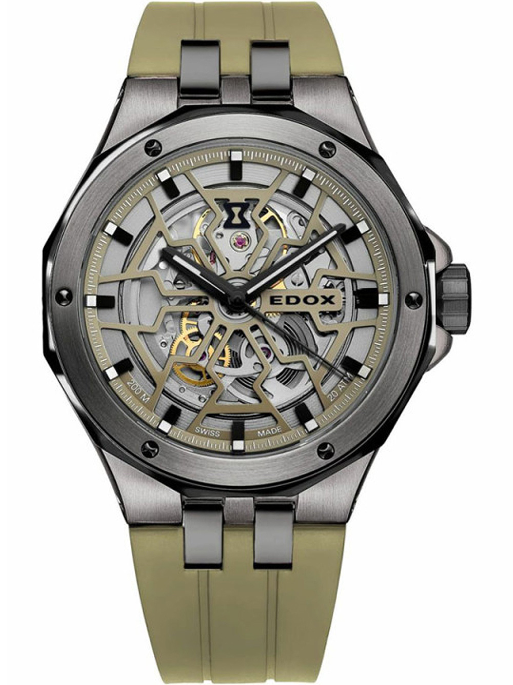 Pánské hodinky Edox 85303-357GNCAV-VONB Delfin Mecano