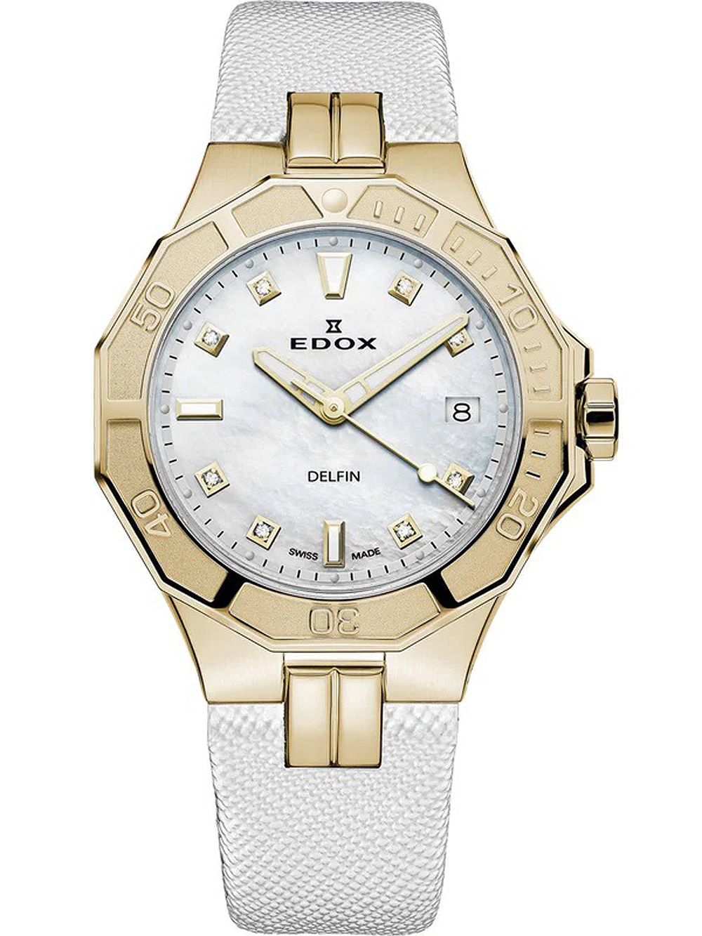Dámské hodinky Edox 53020-37JC-NADD Delfin Diver