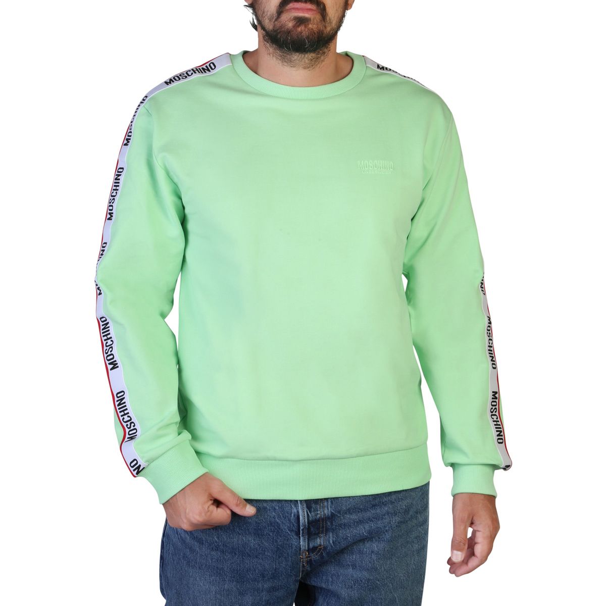 Pánská mikina Moschino A1781-4409 Barva: zelená, Velikost: L