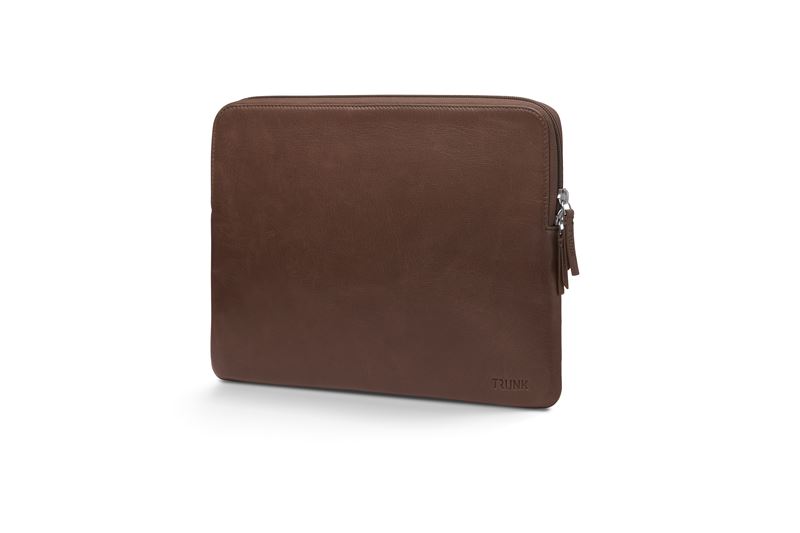 Trunk Leather Sleeve, brown - MacBook Pro 14" M3 2023/M2 2023/M1 2021