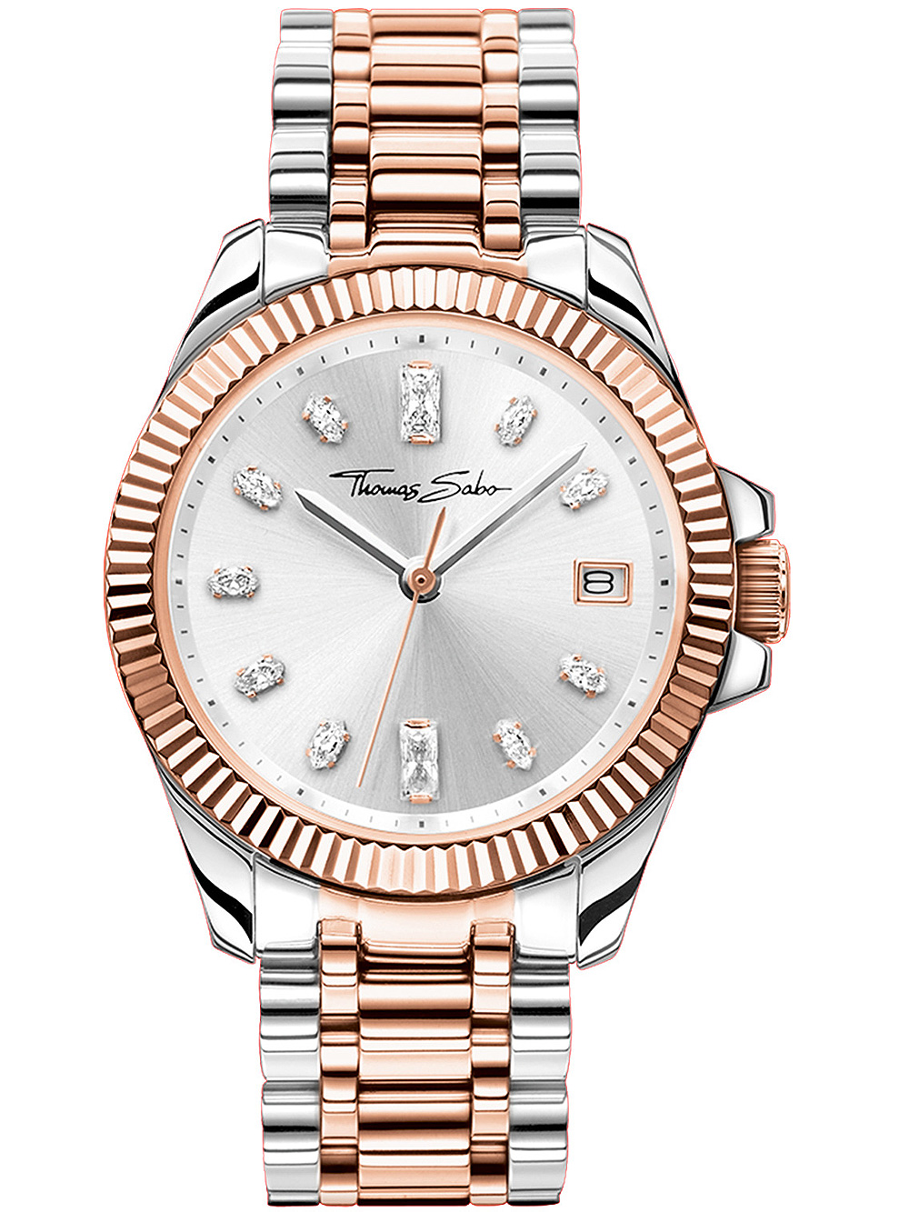 Dámské hodinky Thomas Sabo WA0371-277-201 Bicolor Ladies Watch 33mm 5ATM