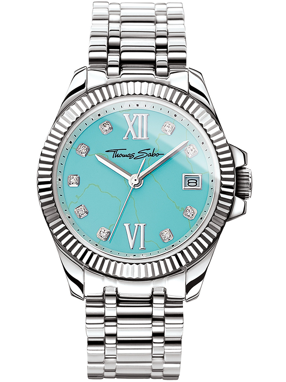 Dámské hodinky Thomas Sabo WA0317-201-215 Divine Ladies Watch 33mm 10ATM