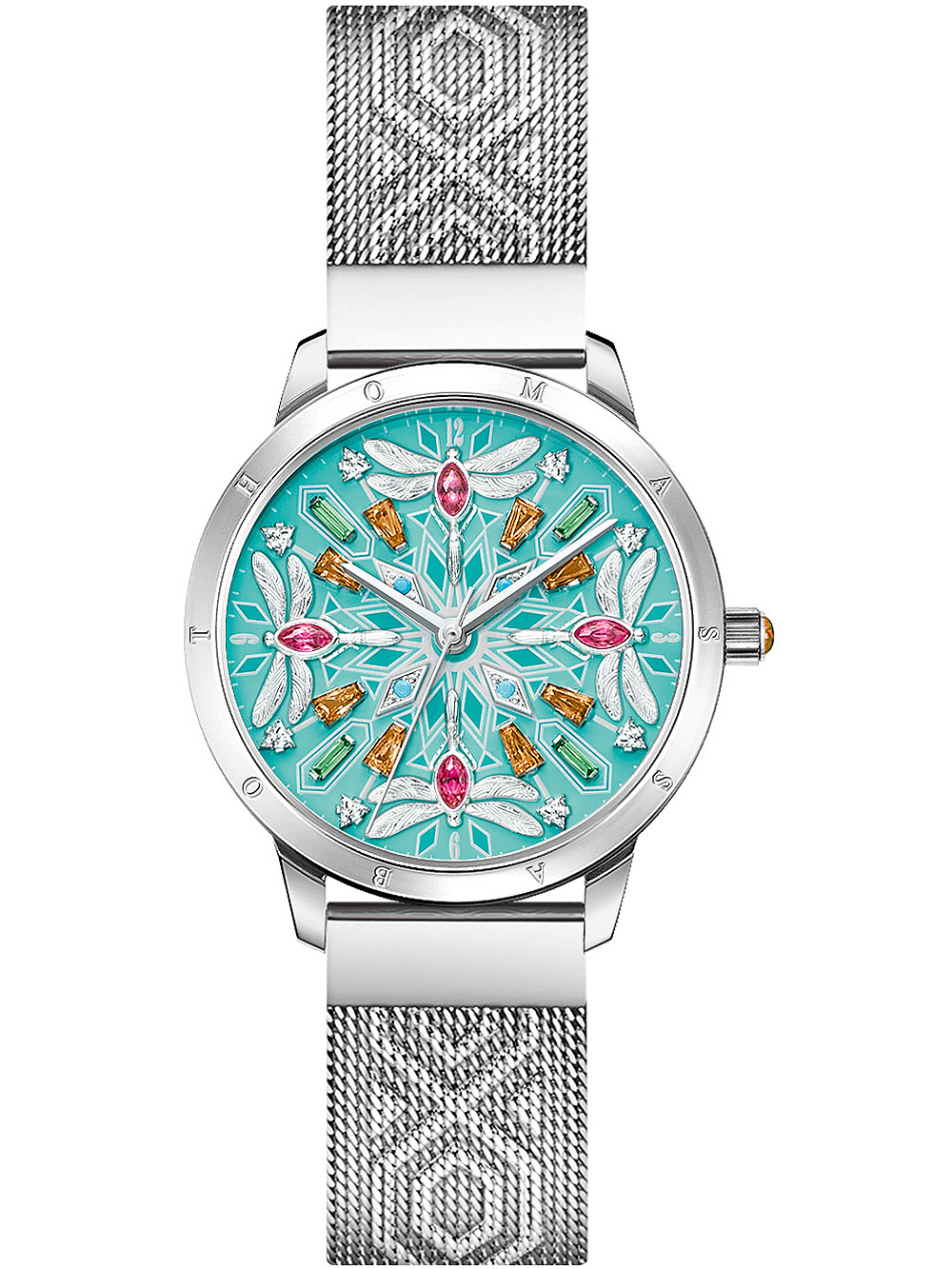 Dámské hodinky Thomas Sabo WA0368-201-215 Kaleidoskop Libelle Ladies Watch 33mm 5ATM