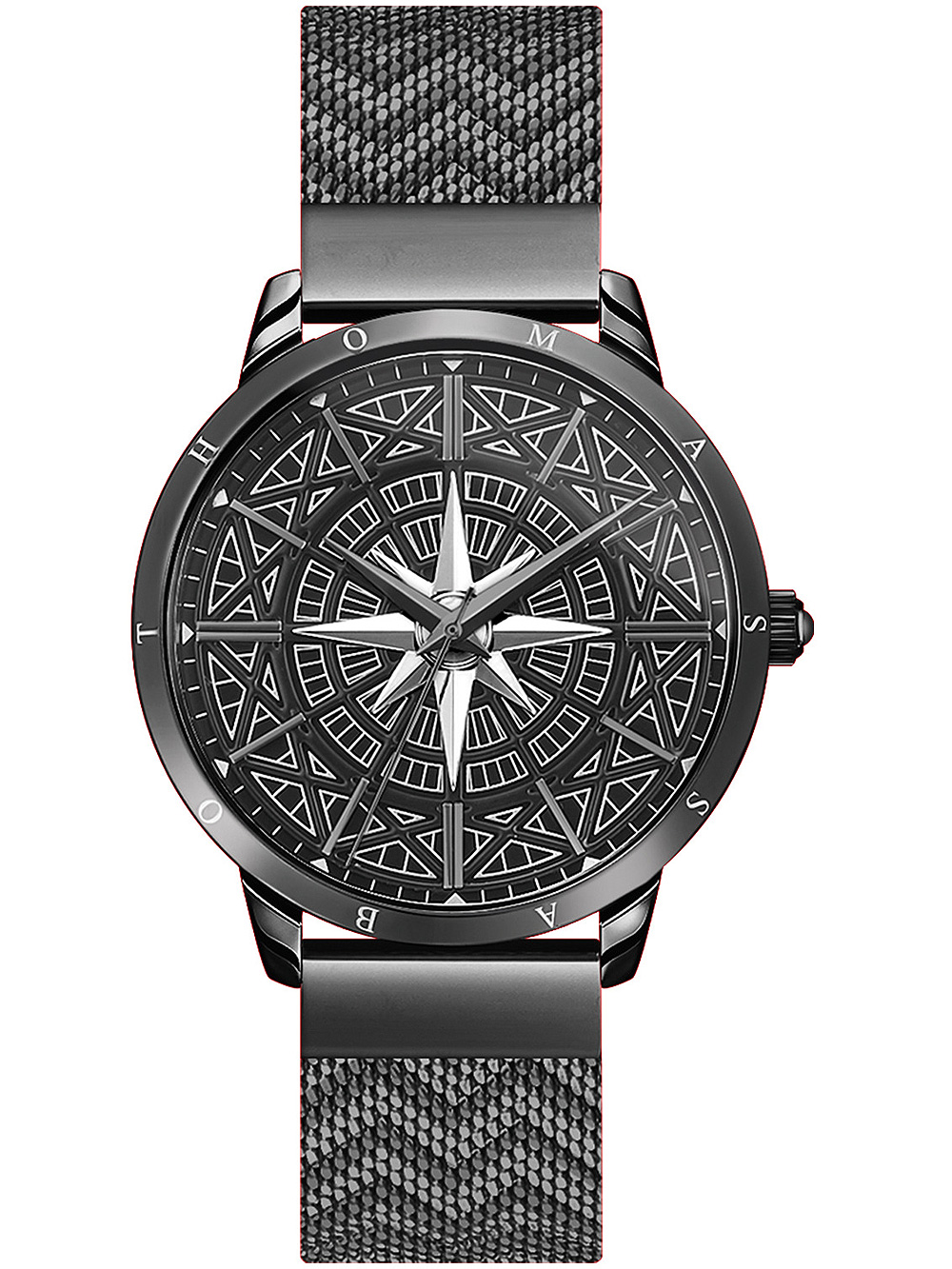 Pánské hodinky Thomas Sabo WA0374-202-203 Spirit Cosmos Mens Watch 42mm 5ATM