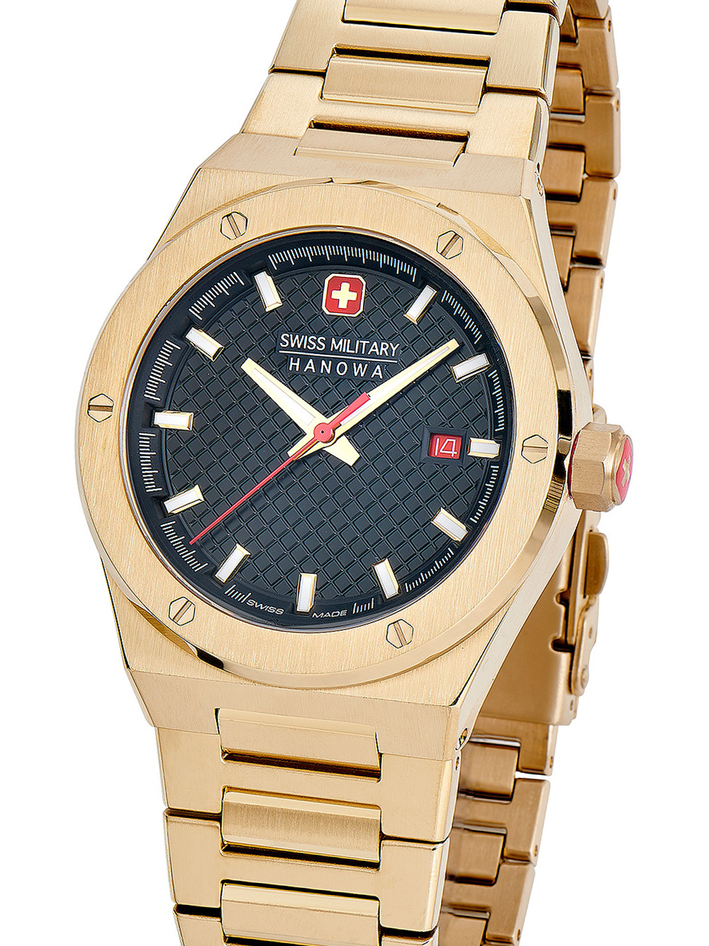 Pánské hodinky Swiss Military Hanowa SMWGH2101610 Sidewinder Mens Watch 43mm 10ATM