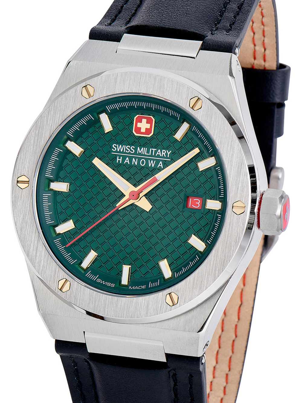 Pánské hodinky Swiss Military Hanowa SMWGB2101602 Sidewinder Mens Watch 44mm 10ATM