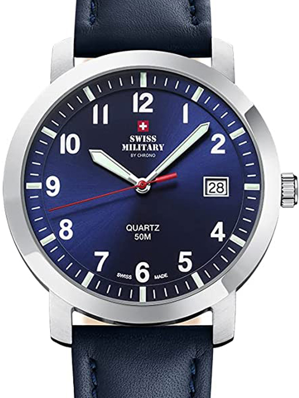 Pánské hodinky Swiss Military SM34083.12 Mens Watch 40mm 5ATM