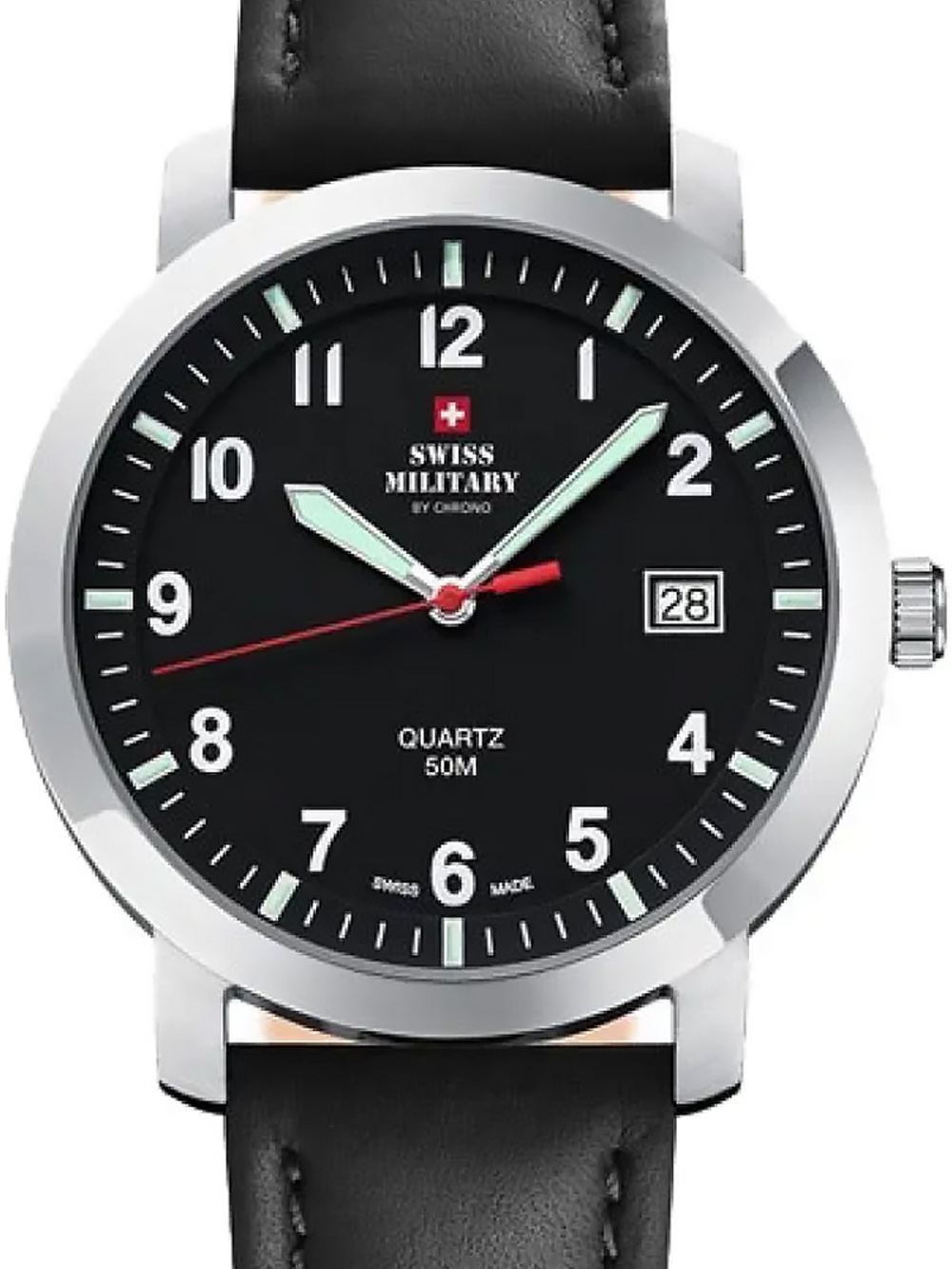 Pánské hodinky Swiss Military SM34083.10 Mens Watch 40mm 5ATM