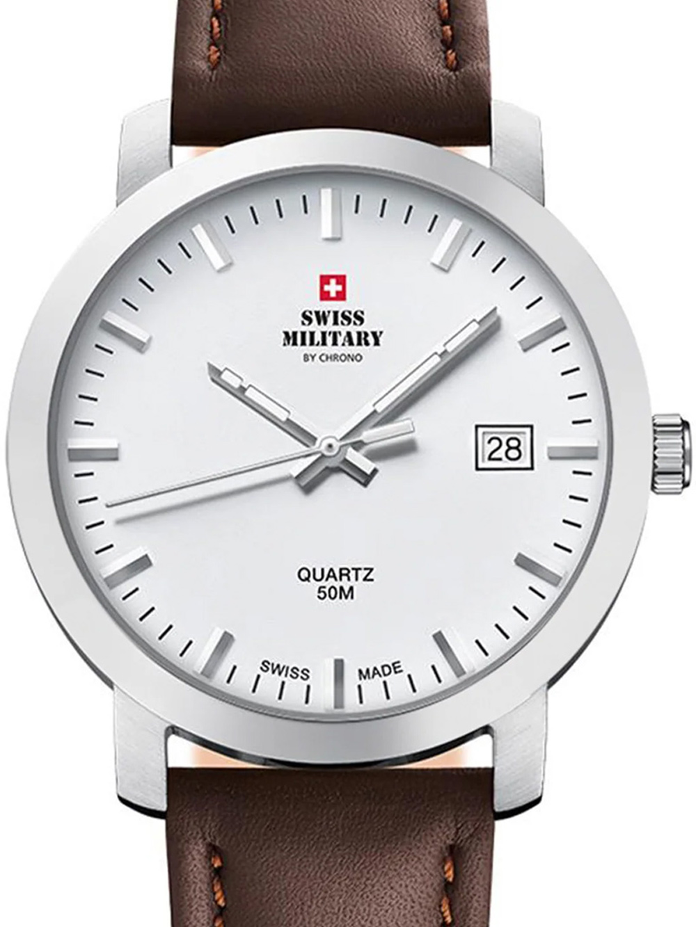 Pánské hodinky Swiss Military SM34083.05 Mens Watch 40mm 5ATM
