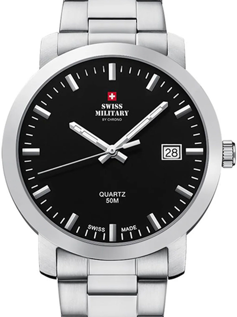 Pánské hodinky Swiss Military SM34083.01 Mens Watch 40mm 5ATM