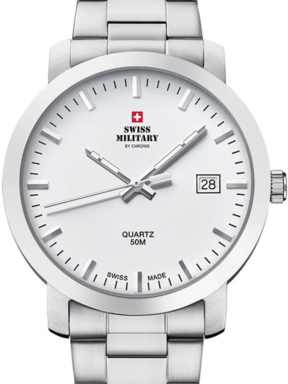 Pánské hodinky Swiss Military SM34083.02 Mens Watch 40mm 5ATM