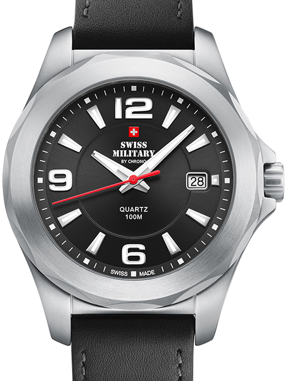 Pánské hodinky Swiss Military SM34099.01 Mens Watch 42mm 10ATM