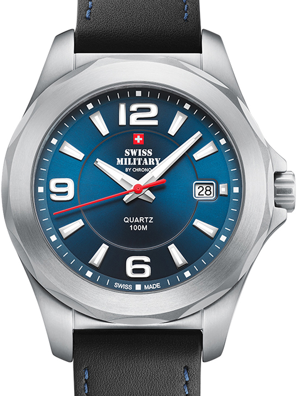 Pánské hodinky Swiss Military SM34099.02 Mens Watch 42mm 10ATM
