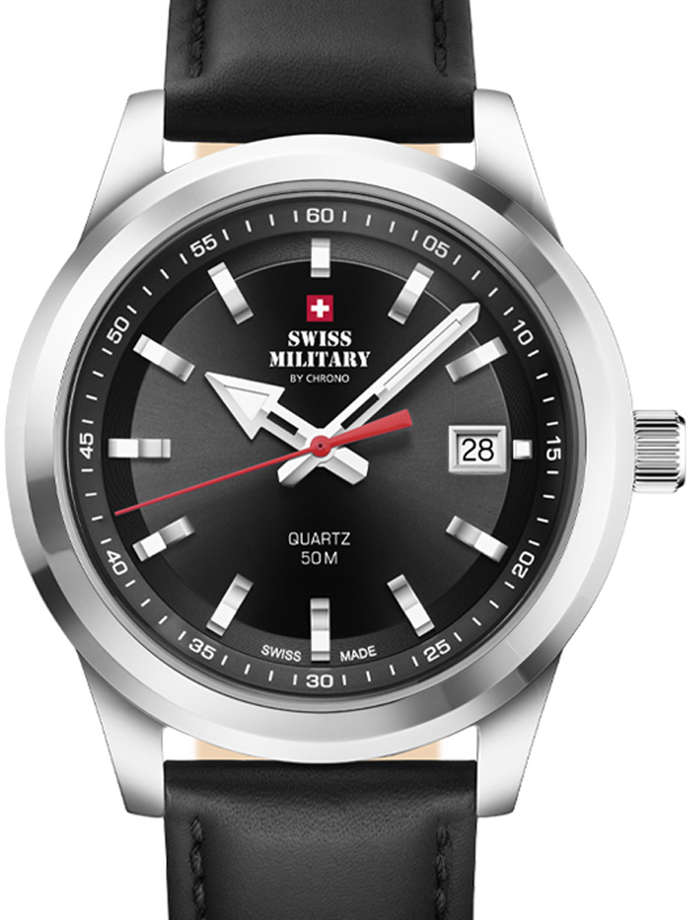 Pánské hodinky Swiss Military SM34094.05 Mens Watch 41mm 5ATM