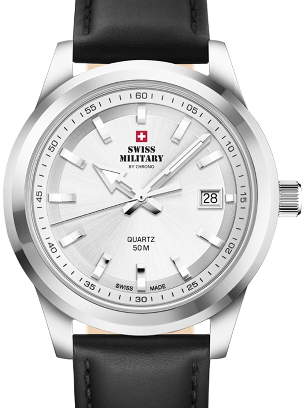 Pánské hodinky Swiss Military SM34094.06 Mens Watch 41mm 5ATM