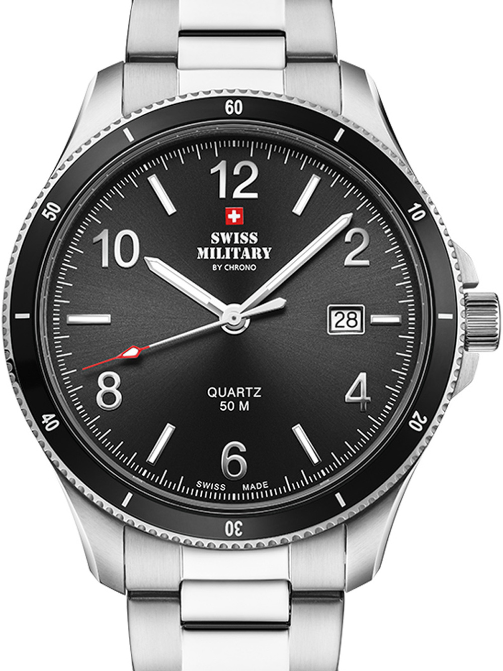 Pánské hodinky Swiss Military SM34096.01 Mens Watch 42mm 5ATM