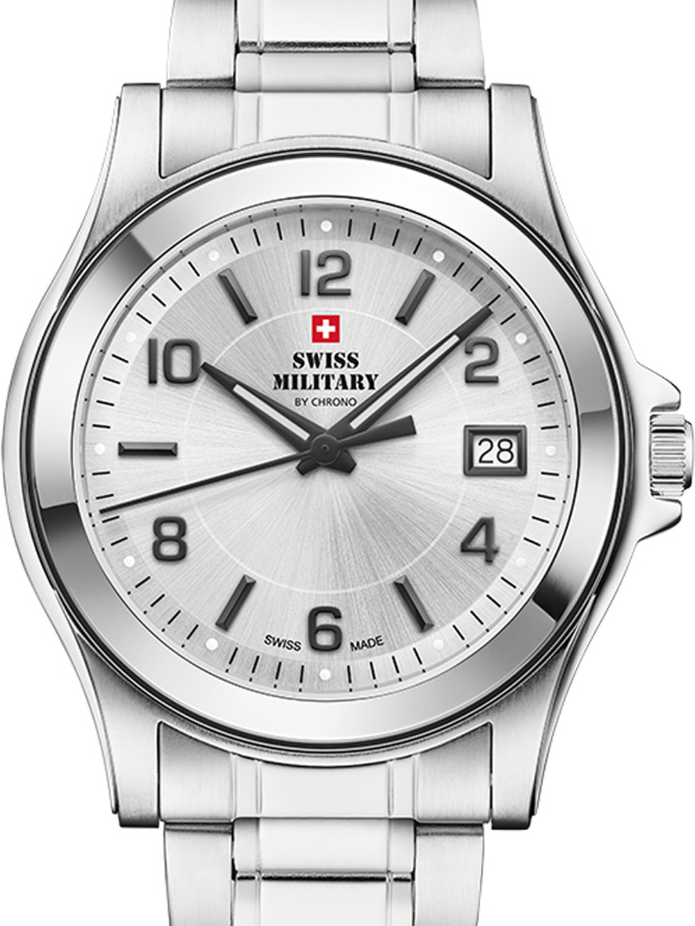 Pánské hodinky Swiss Military SM34002.22 Mens Watch 39mm 5ATM