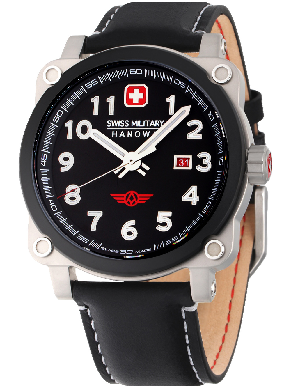 Pánské hodinky Swiss Military Hanowa SMWGB2101302 Aerograph Night Vision Mens Watch