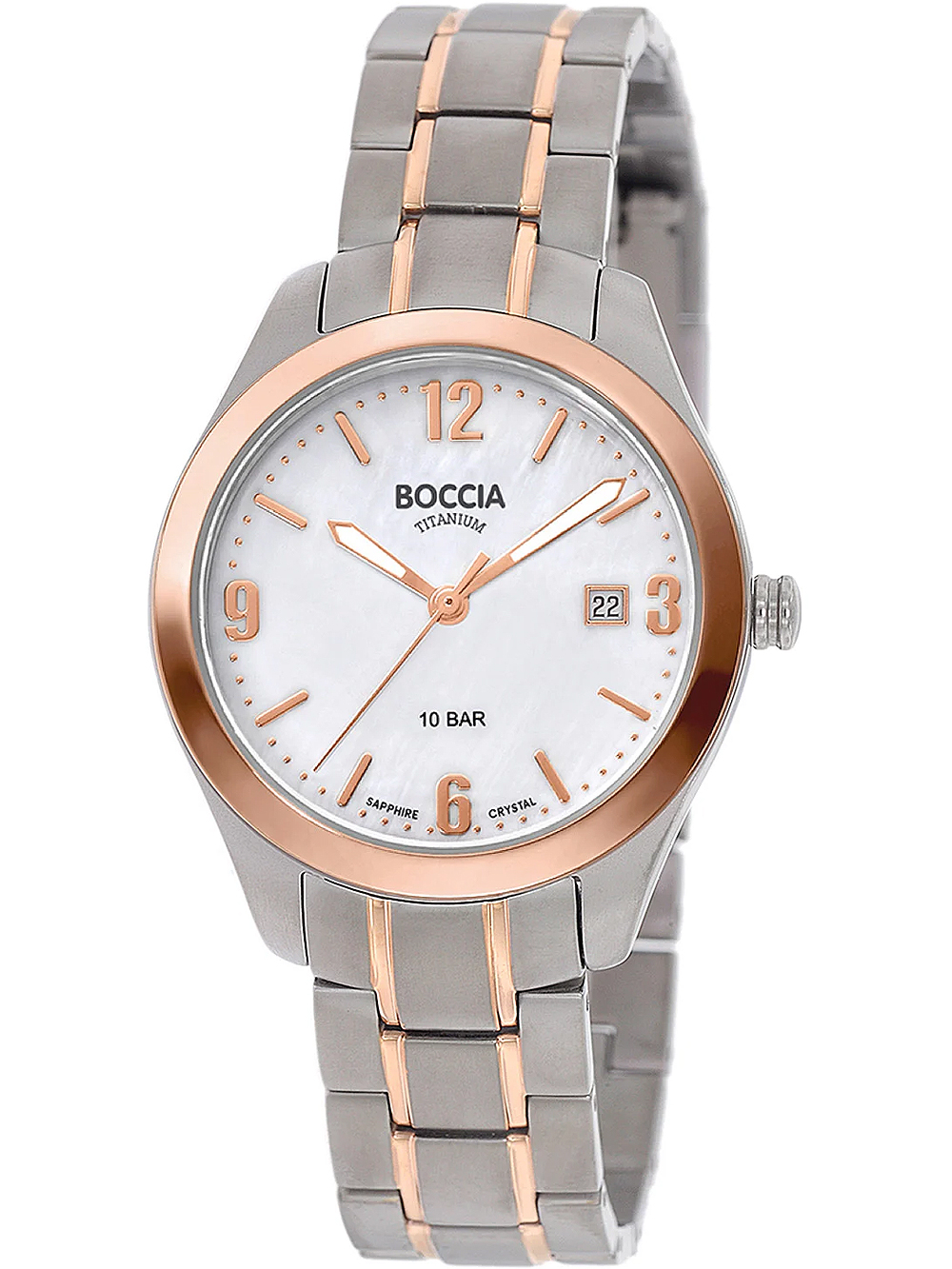 Dámské hodinky Boccia 3317-02 Ladies Watch Titanium 31mm 10ATM