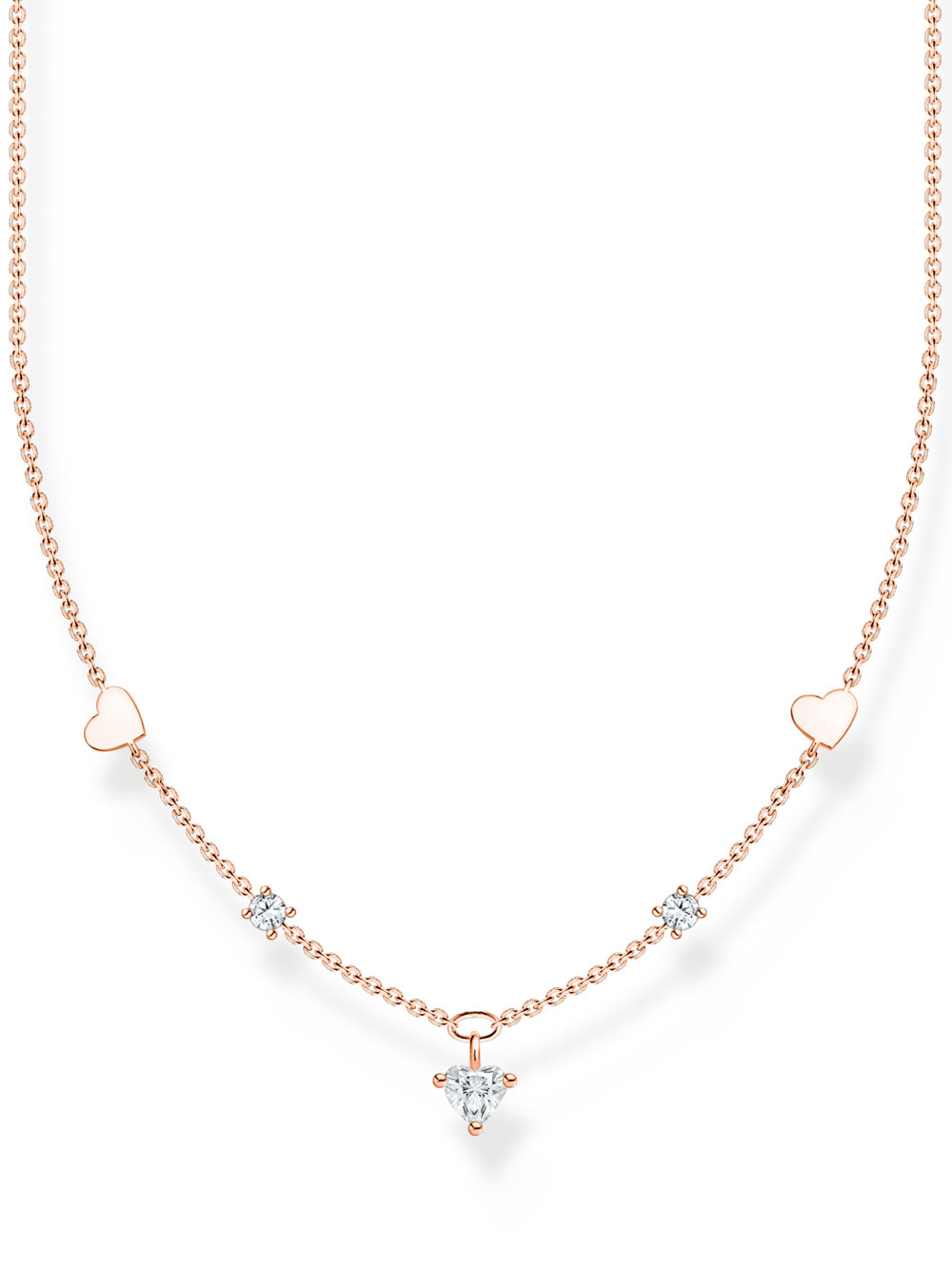 Thomas Sabo KE2154-416-14 Heart Ladies Necklace, adjustable