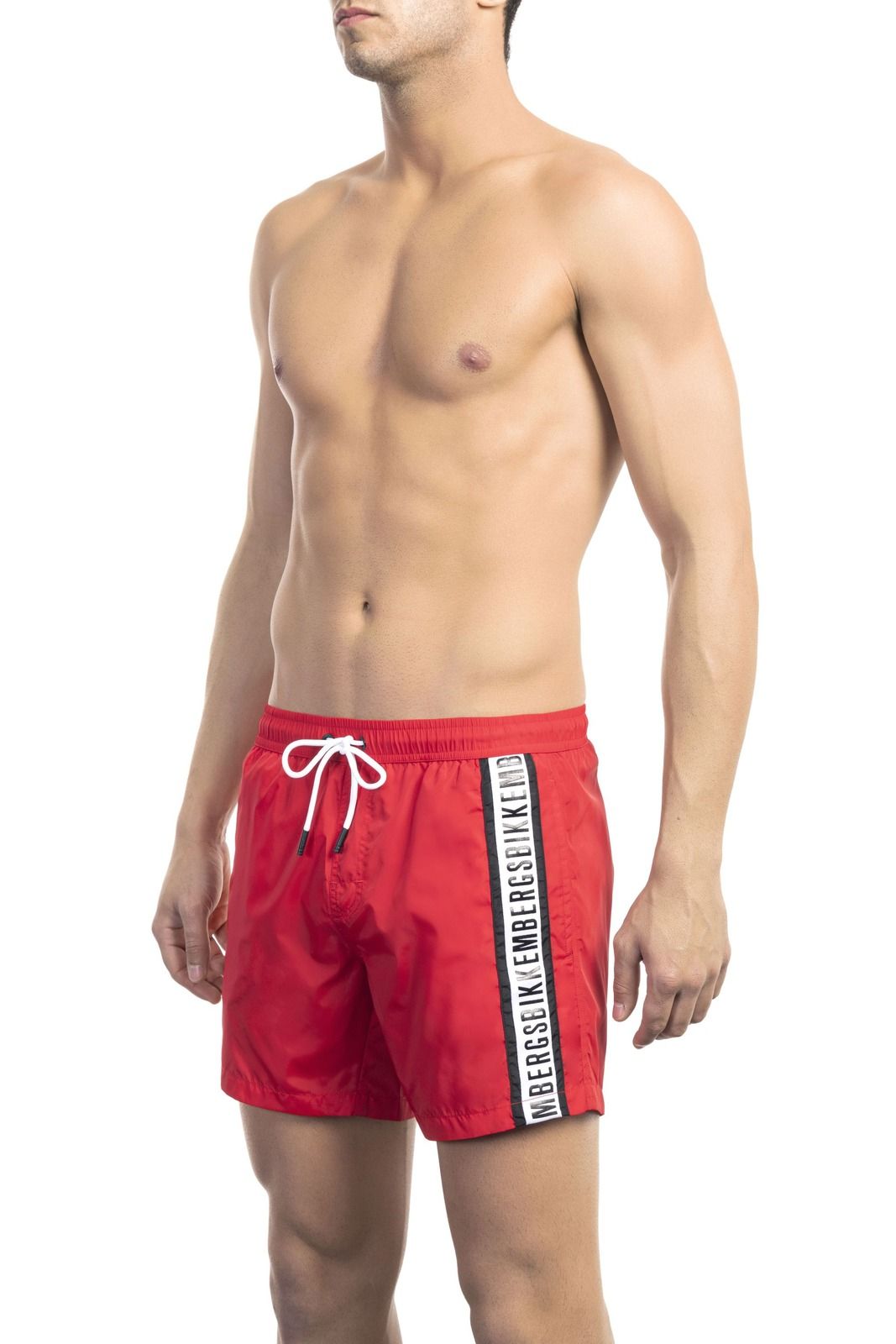 Bikkembergs Beachwear BKK1MBS02 Barva: červená, Velikost: XL