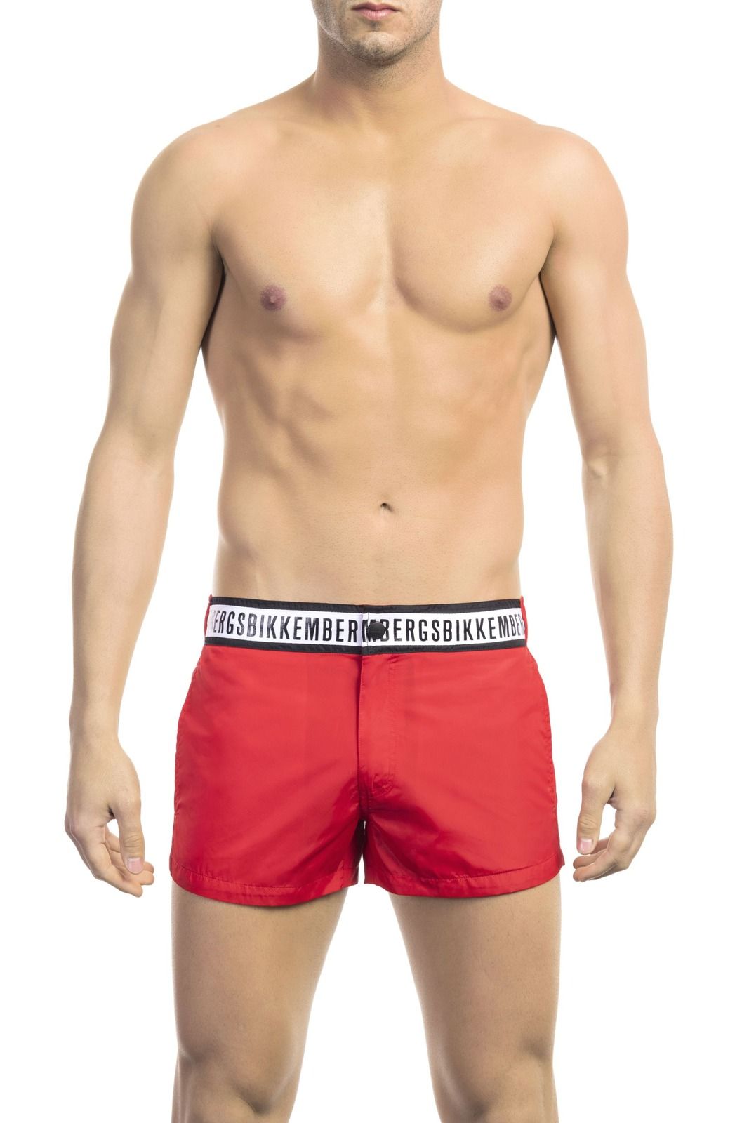 Bikkembergs Beachwear BKK1MBX01 Barva: červená, Velikost: XL