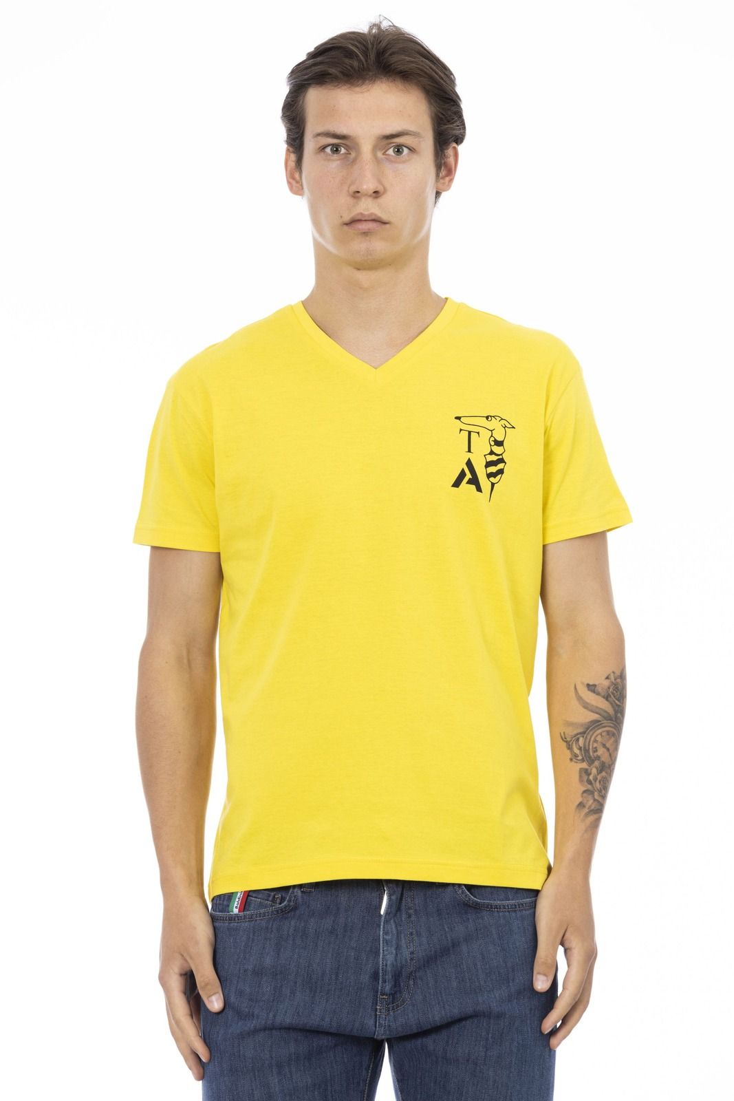 Pánské triko Trussardi Action 2AT139 Barva: žlutá, Velikost: M