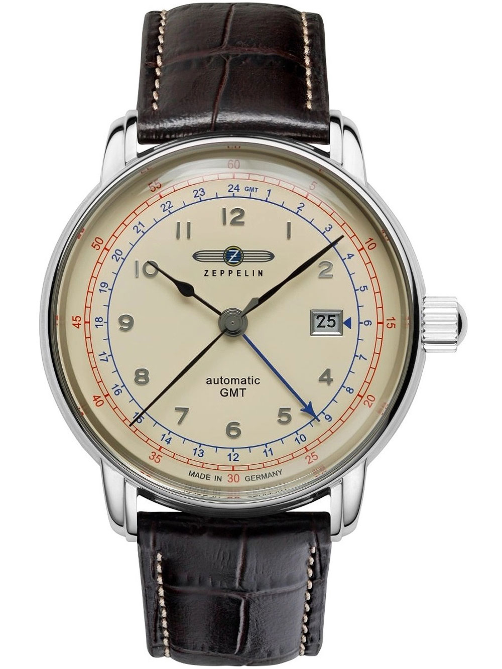 Pánské hodinky Zeppelin 7668-5 Los Angeles LZ126 Automatic GMT