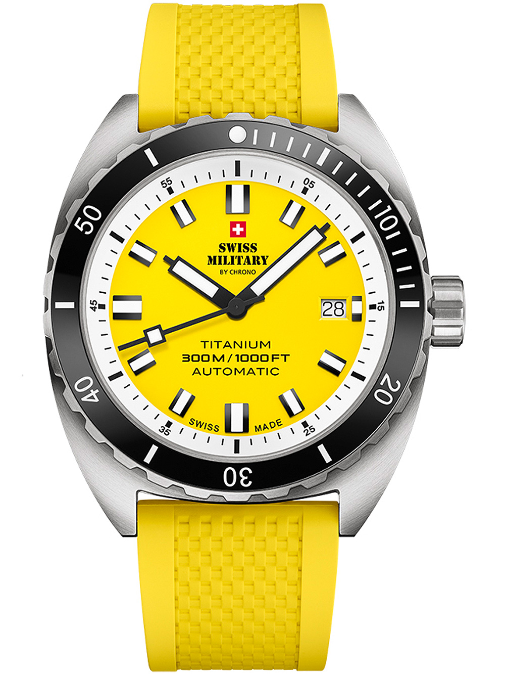 Pánské hodinky Swiss Military SMA34100.11 Diver Titanium