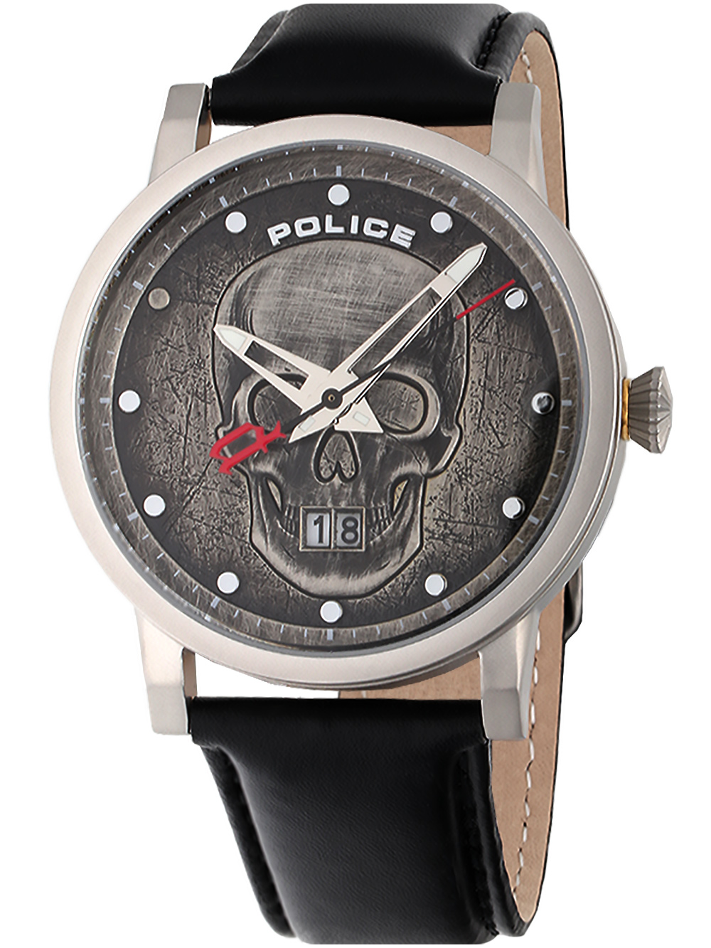 Pánské hodinky Police PL15404JS.57 Collin Mens Watch 43mm 3ATM