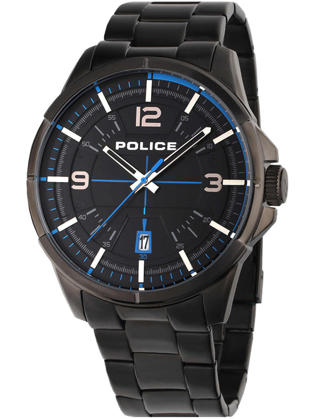 Pánské hodinky Police PEWJH2007040 Mens Watch 48mm 3ATM