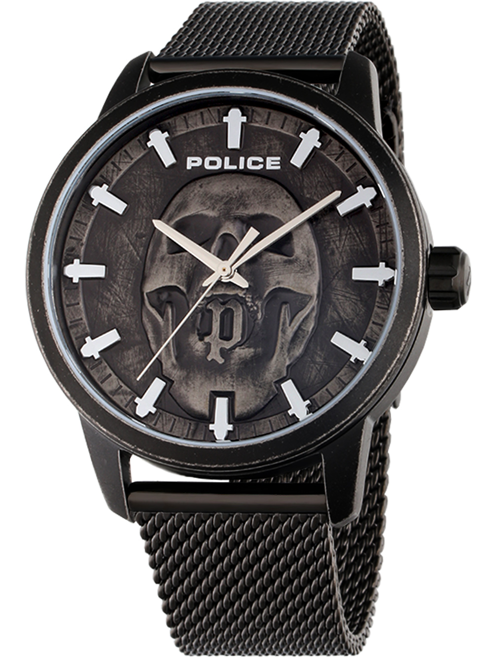 Pánské hodinky Police PEWJG0005503 Raho Mens Watch 44mm 3ATM