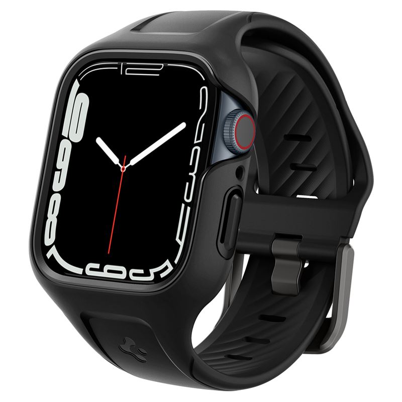 Spigen Liquid Air Pro, black - Apple Watch 9/8/7 41mm